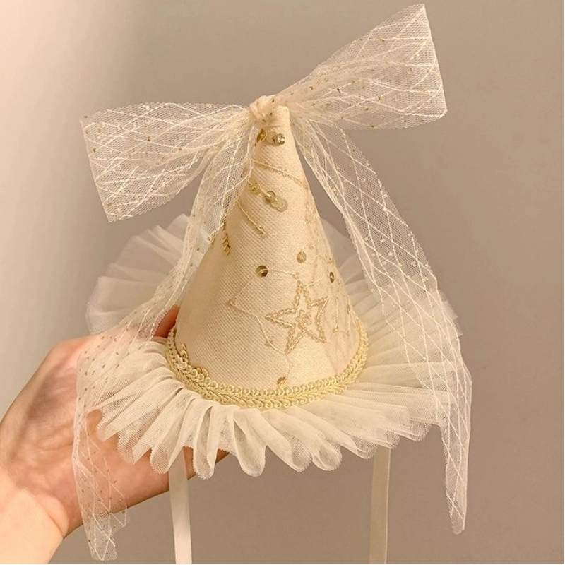 Baby Food Recipes - 1PC Flower Butterfly Knot Mesh Ribbon