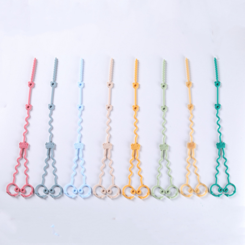 Baby Food Stuff - Baby Silicone Pacifier Chain Food Grade