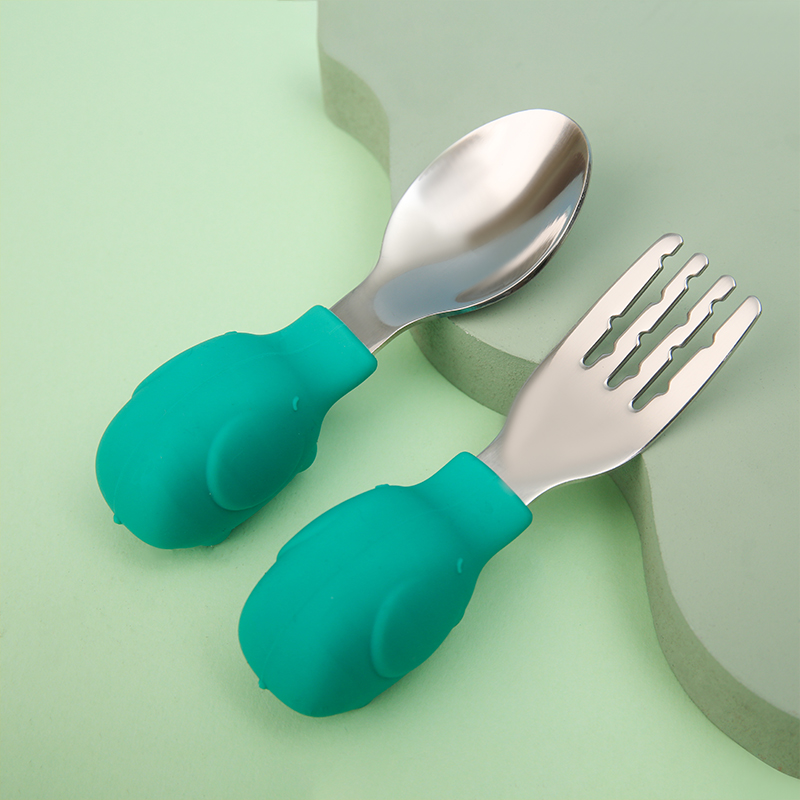 Baby Food Utensils Set - Elephat Baby Gadgets Tableware Set Children
