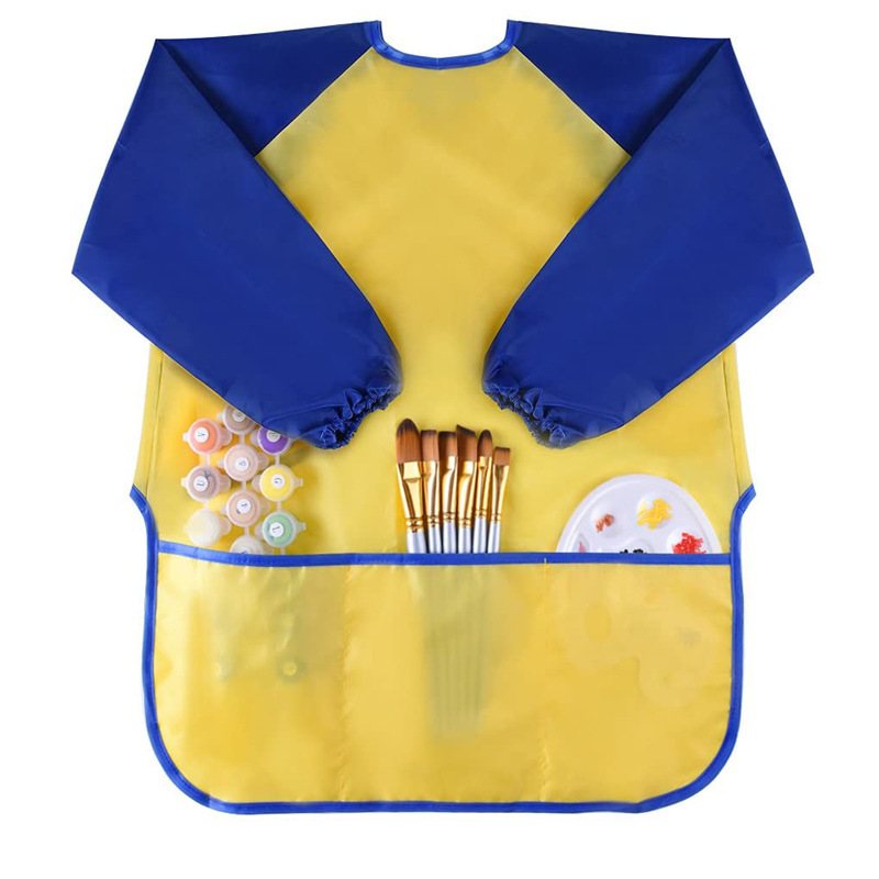 Baby Food Apron - Baby Boys Girls Feeding Bibs Long