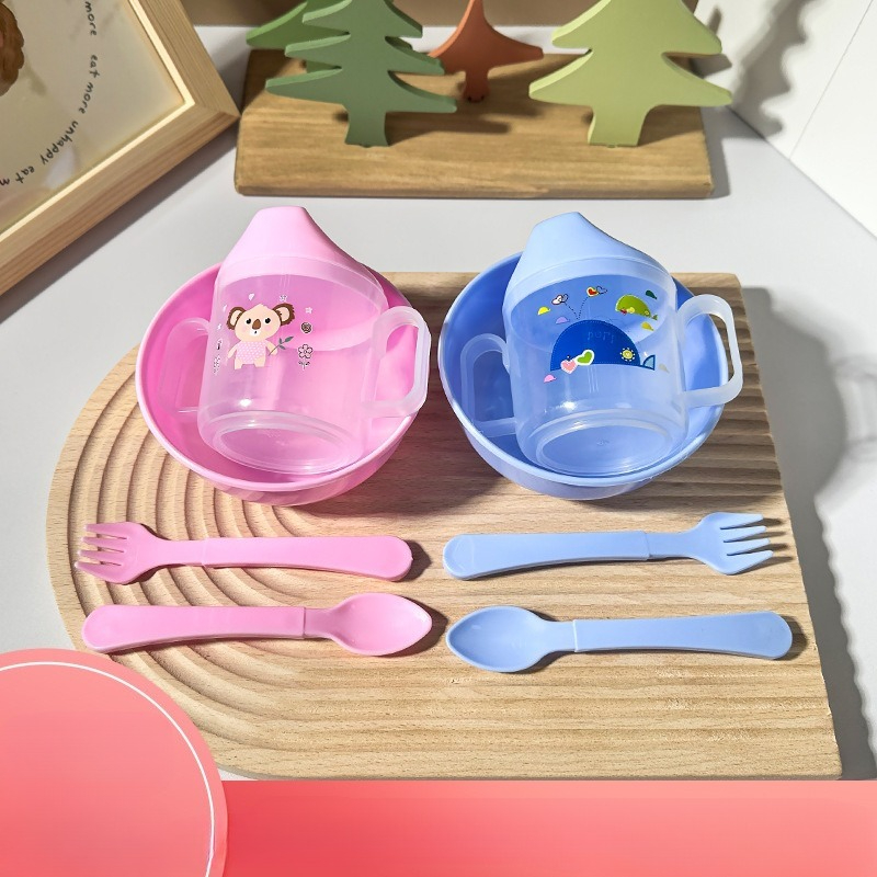 Baby Food Utensils Set - 4-piece Set of Baby Food and