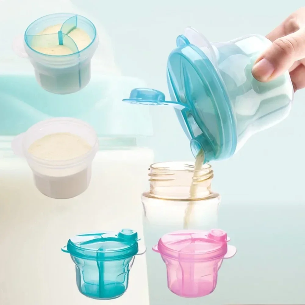 Baby Food In Jar - 3-grid Portable Formula Dispenser for Infant