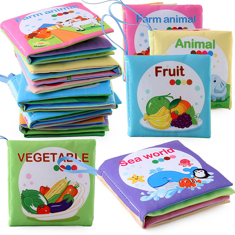 Baby Food For 6 Months - Baby Cloth Books Enlightenment Early Educational