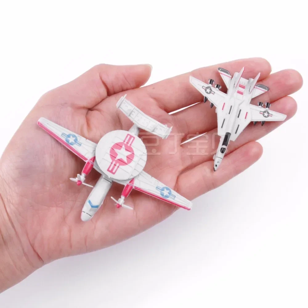 Baby Food Eat - 1PCS 4D Plastic Assembled Airplane Puzzle