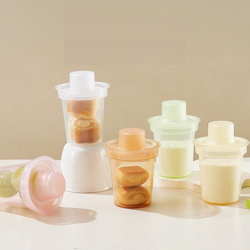 Baby Food Recipes - Portable Baby Formula Dispenser, Leak-Proof Moisture-Proof,