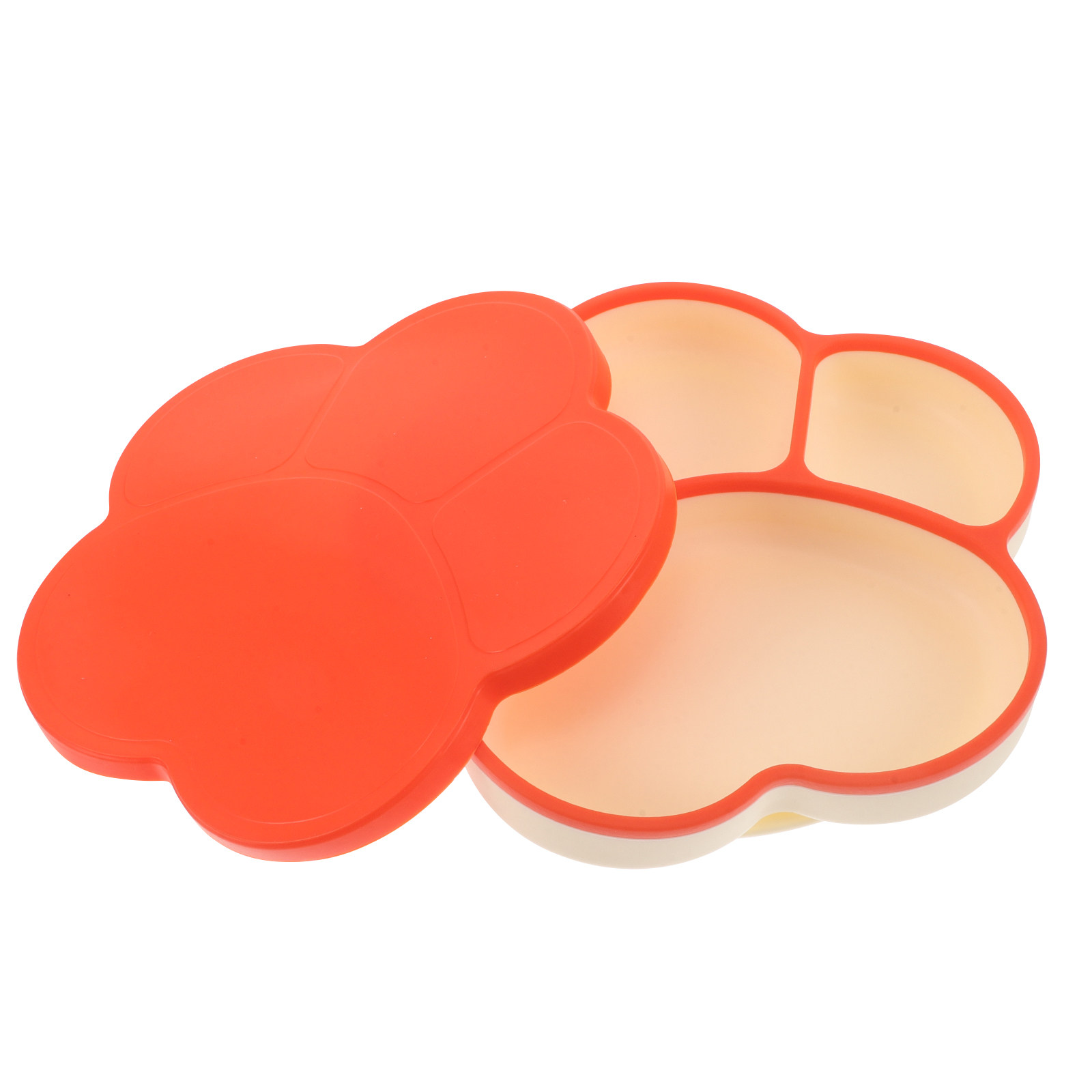 Plate Suction Toddler - Baby Divided Suction Plate Silicone Paw