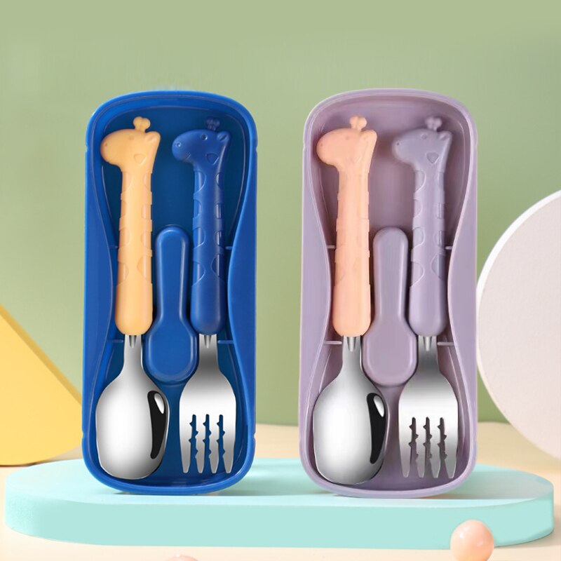 2PCSChildrens Tableware 304 Fo - Baby Food Utensil review and price