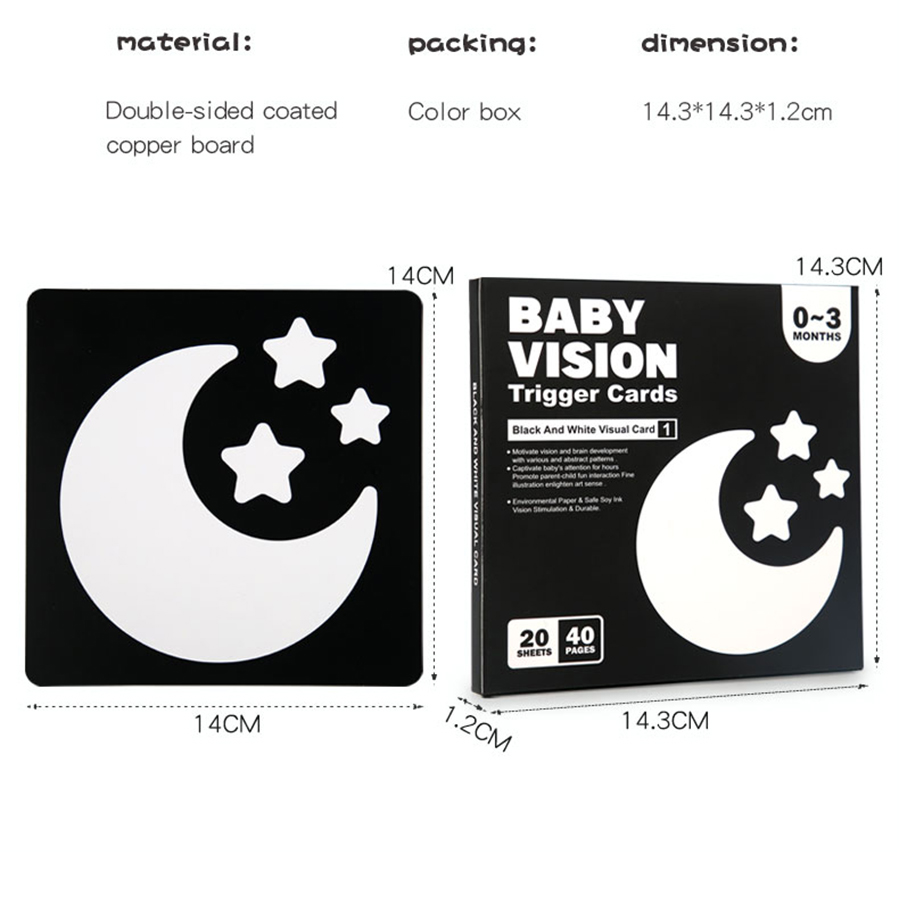 Baby Visual Stimulation Cards  - Baby Food Eat review and price