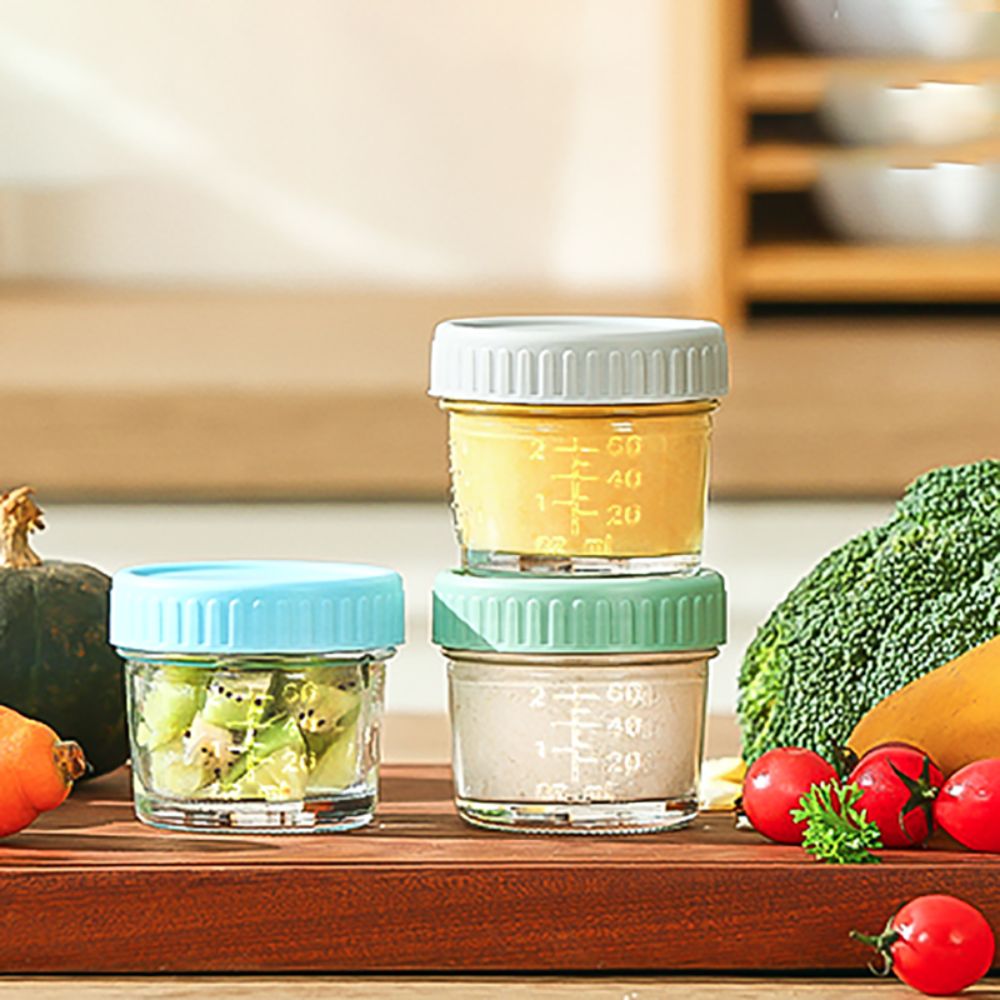 6pcs Mason Jar Glass Baby Food - Baby Food In Jar review and price