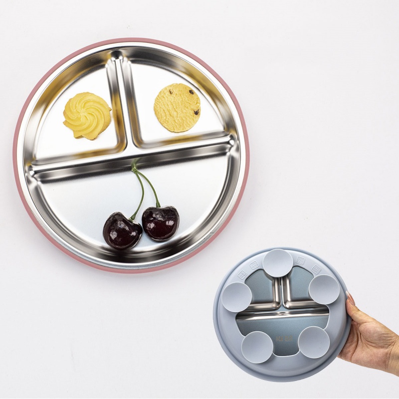 2pcs BPA Free Stainless Steel  - Plate Suction Toddler review and price