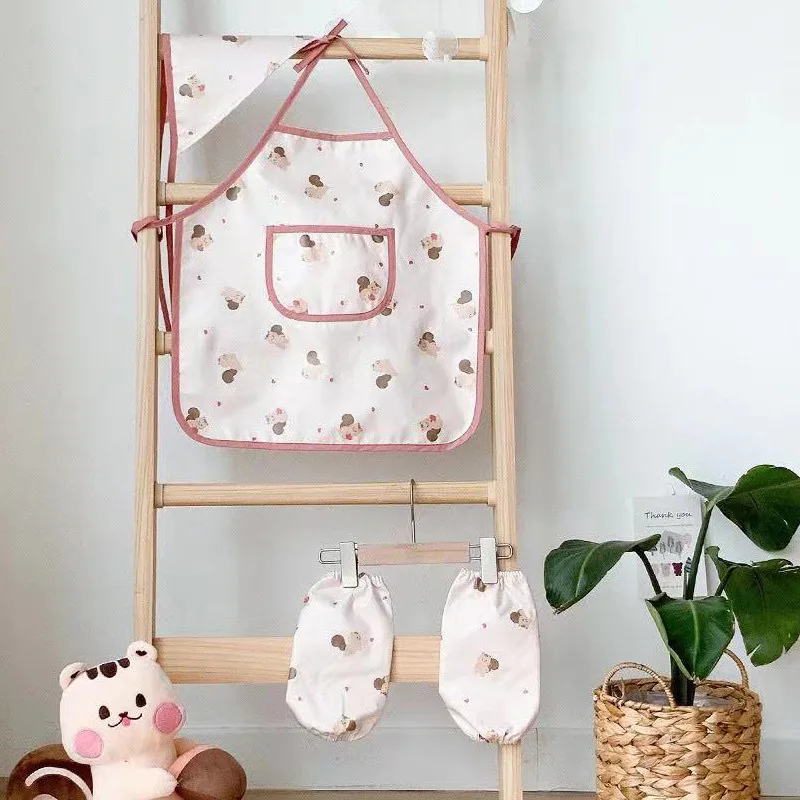 Cute Cartoon Children Apron Sl - Baby Food Apron review and price