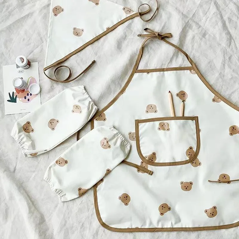 Cute Cartoon Children Apron Sl - Baby Food Apron review and price