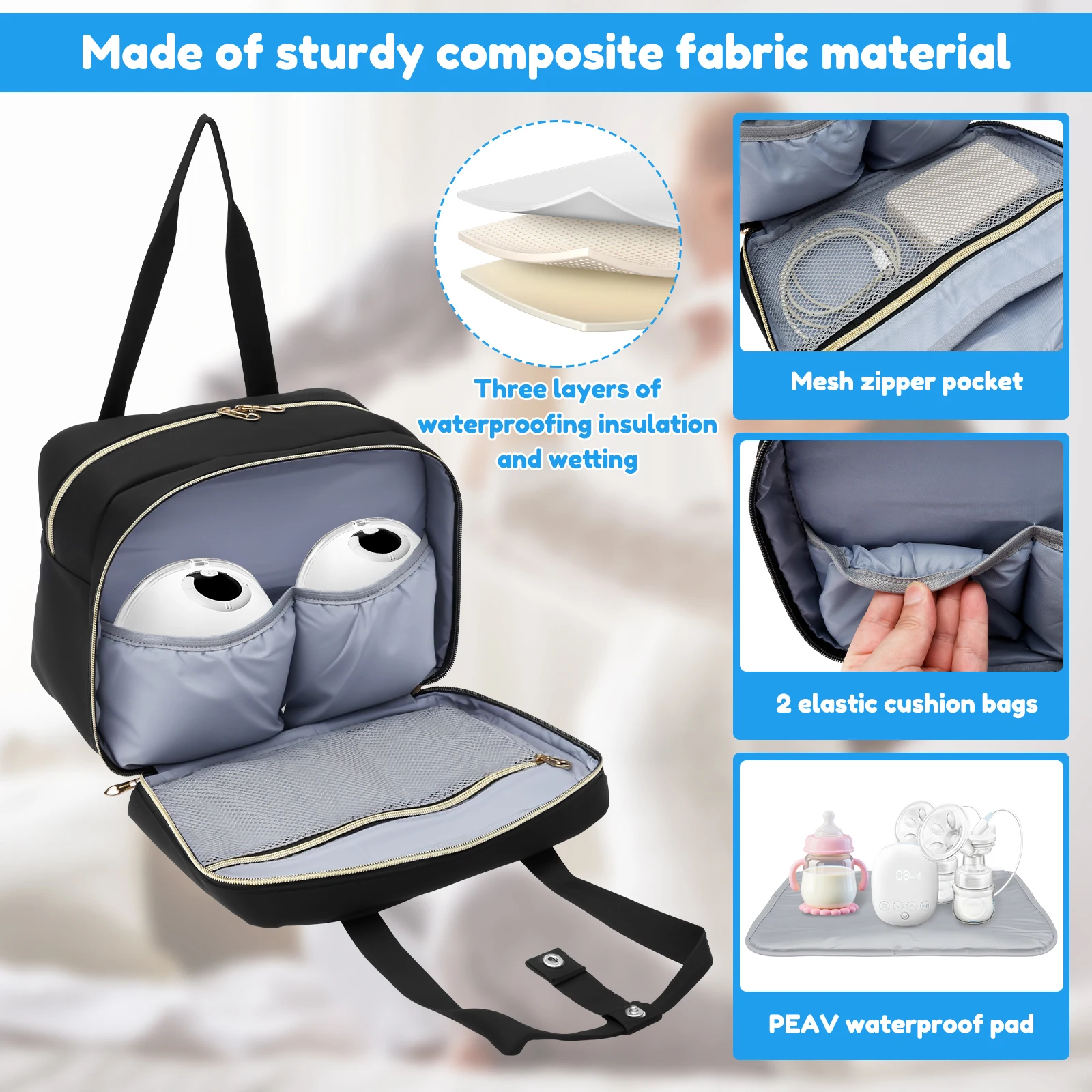 Breast Pump Storage Bag with I - Baby Food Stuff review and price