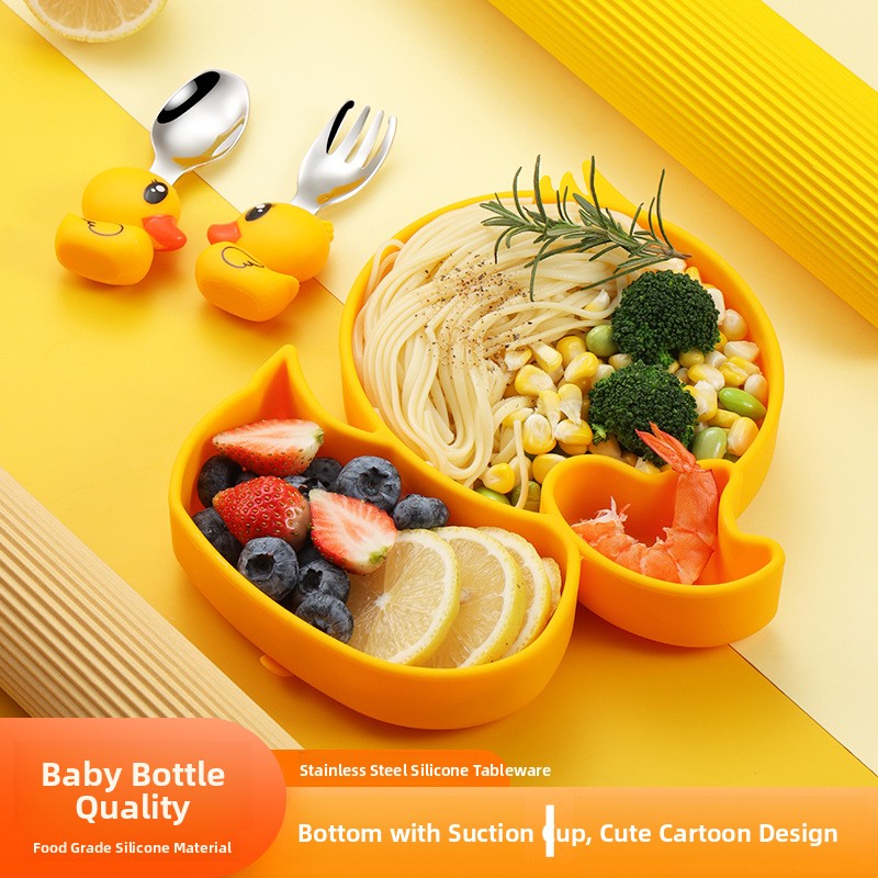 Yellow Duck Silicone Stainless - Baby Food Apron review and price
