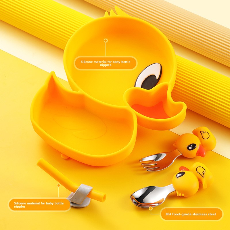 Yellow Duck Silicone Stainless - Baby Food Apron review and price