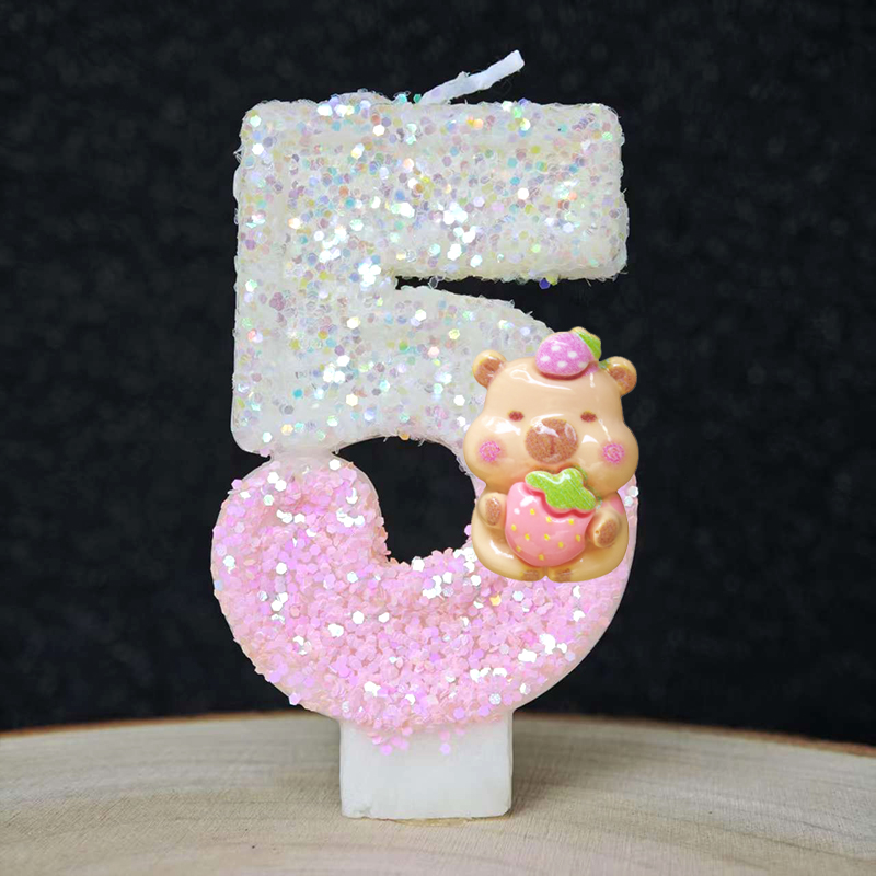 New Capybara Candles Cake Deco - Baby Food Recipes review and price