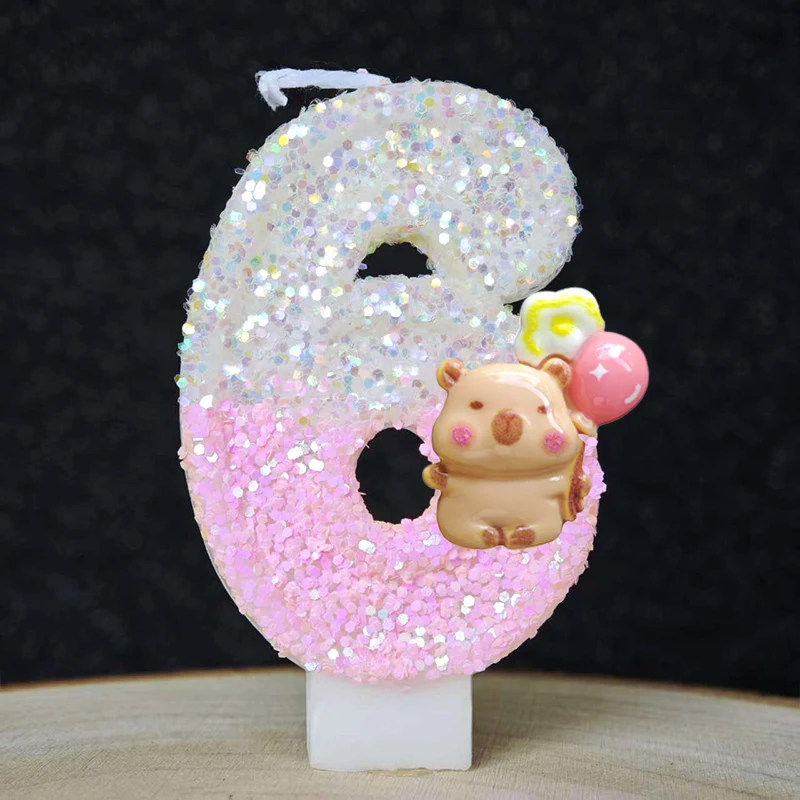 New Capybara Candles Cake Deco - Baby Food Recipes review and price