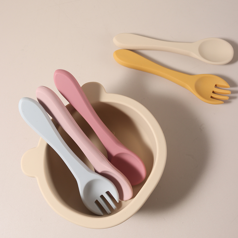 Custom Name 1 Pair Silicone Sp - Baby Food Utensil review and price