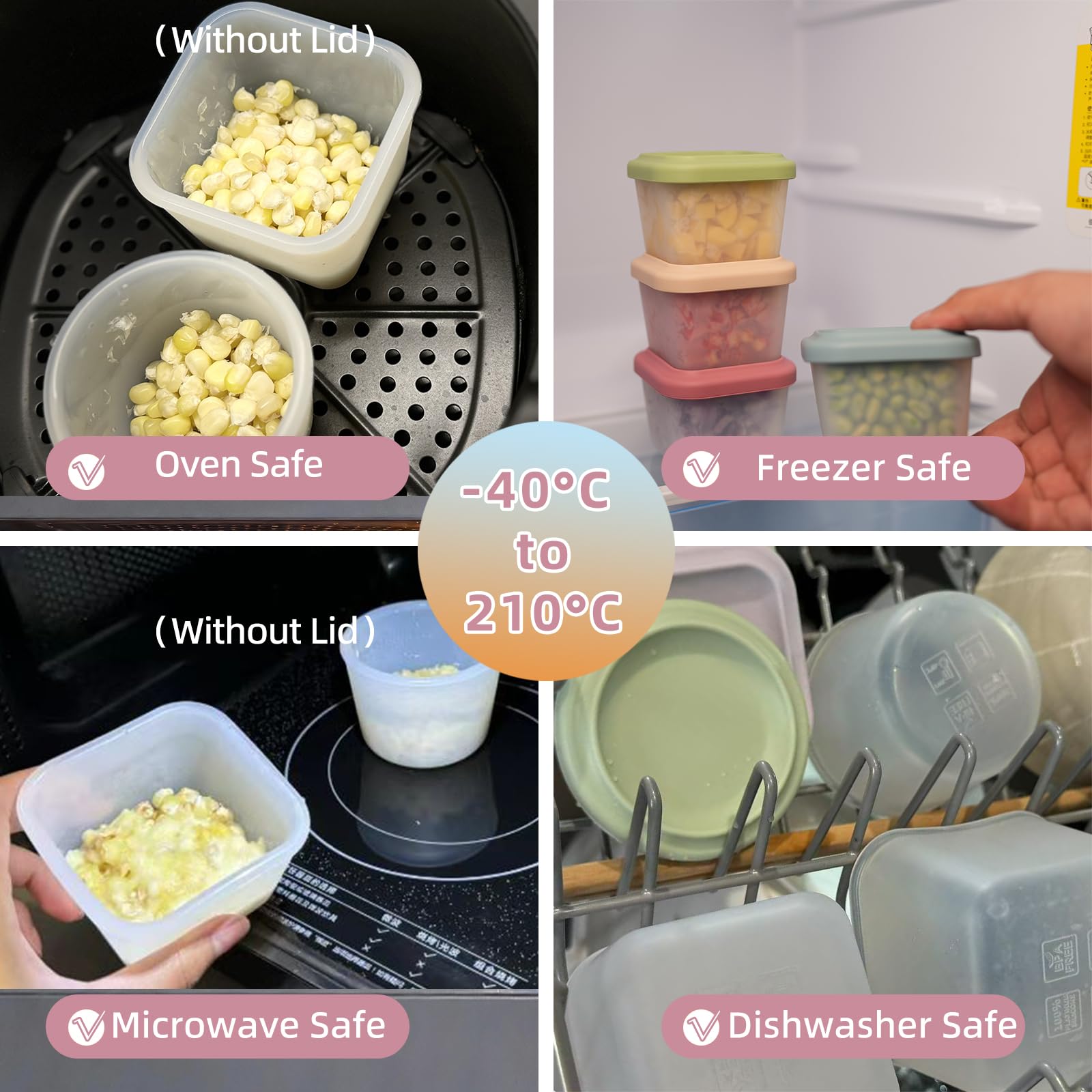 Food Grade Silicone Baby Food  - Puree Baby Food review and price