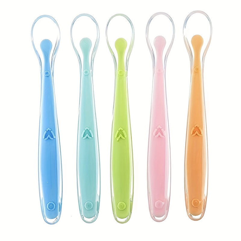 1/2pcs Soft Tip Baby Silicone  - Baby Food Utensil review and price