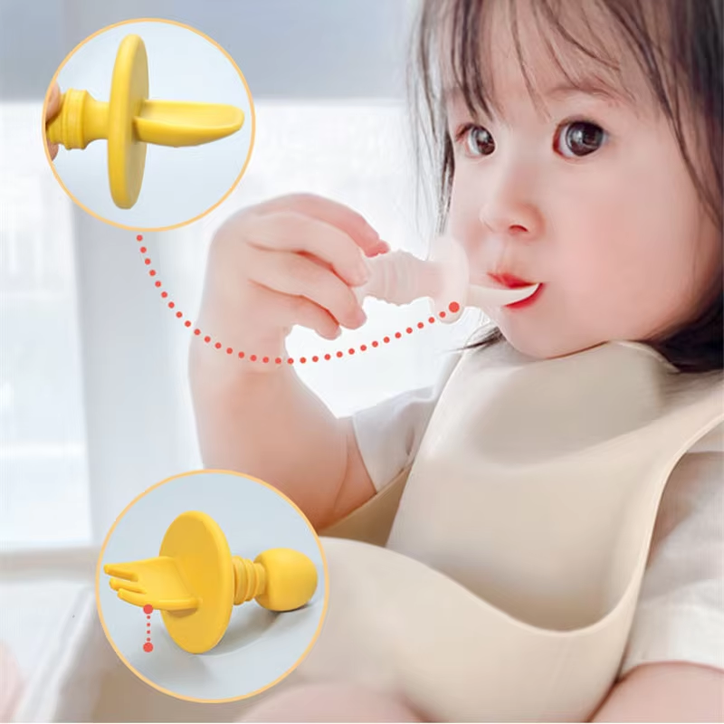 Baby silicone tableware, baby  - Baby Food For 6 Months review and price