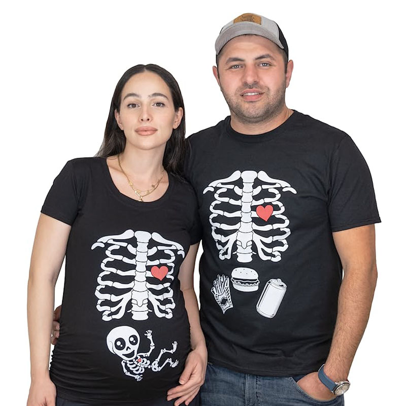 Maternity Halloween Skeleton T - Baby Food Age review and price