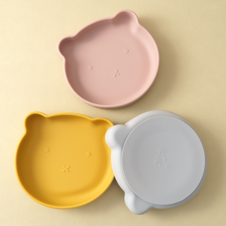 1PC Silicone Baby Dishes Sucti - Baby Food Utensil review and price