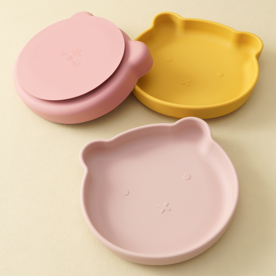 1PC Silicone Baby Dishes Sucti - Baby Food Utensil review and price