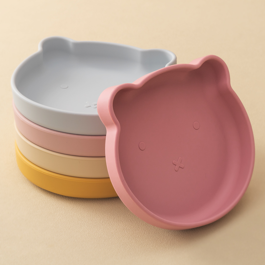 1PC Silicone Baby Dishes Sucti - Baby Food Utensil review and price