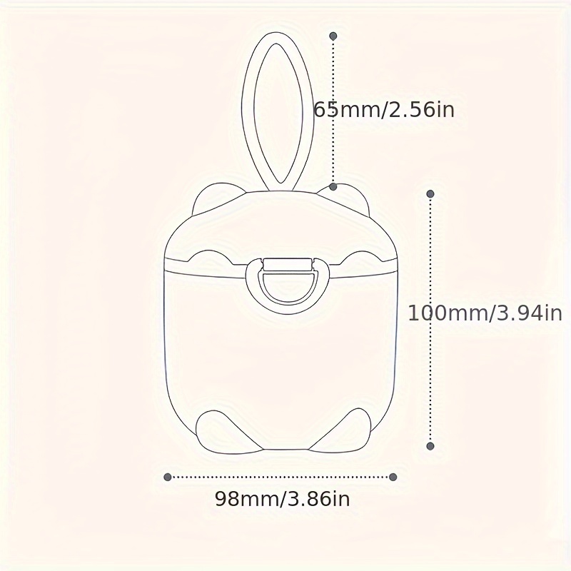 1pc Portable Four-Layer Milk P - Baby Food In Jar review and price