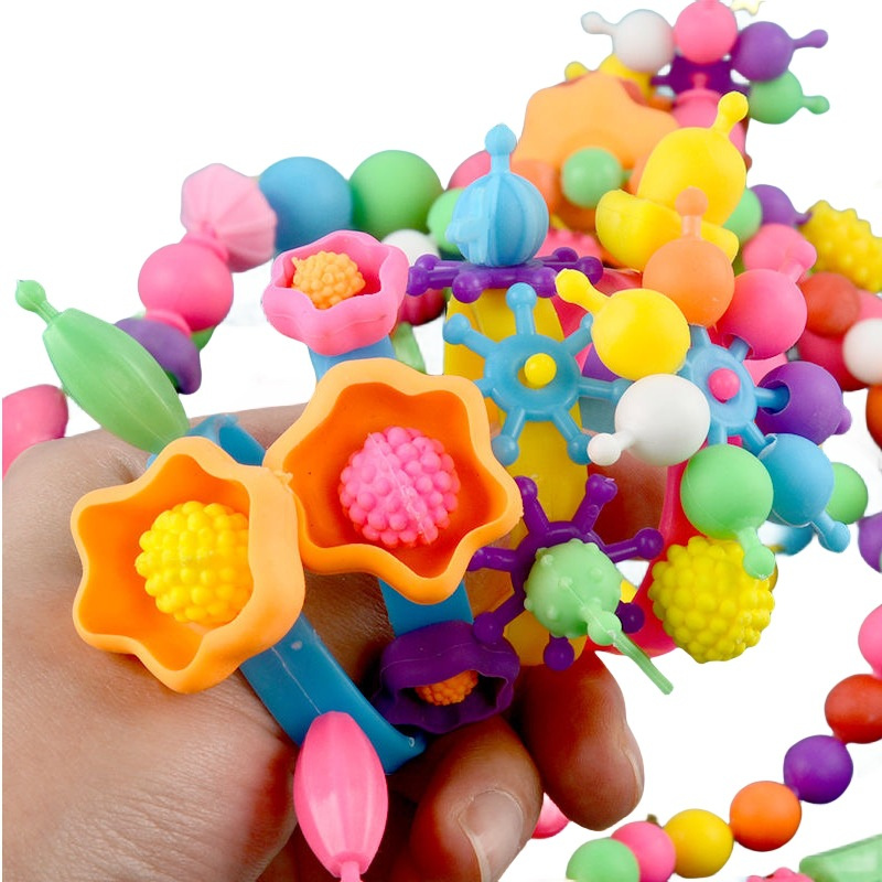 DIY Pop Beads Girl Toy Creativ - Baby Food Eat review and price
