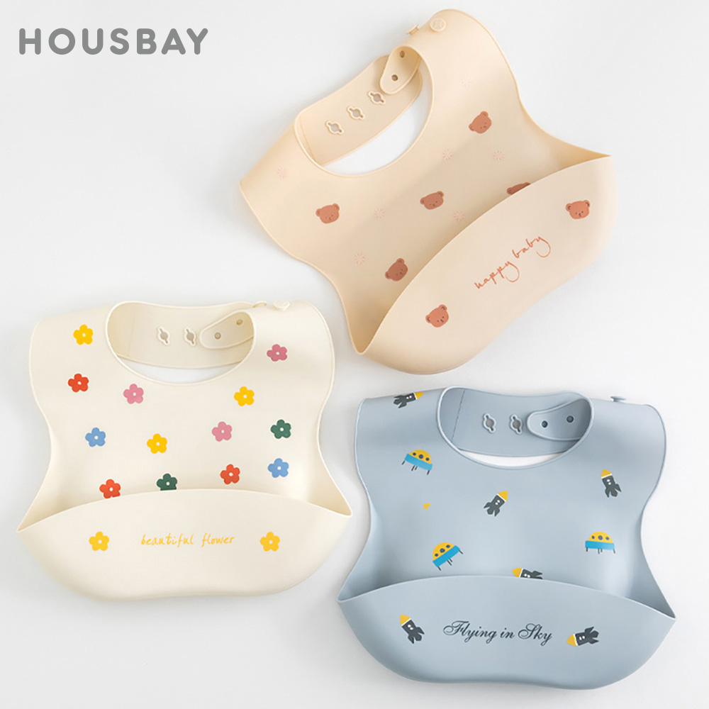 Baby Bibs Waterproof Soft Sili - Baby Food Apron review and price