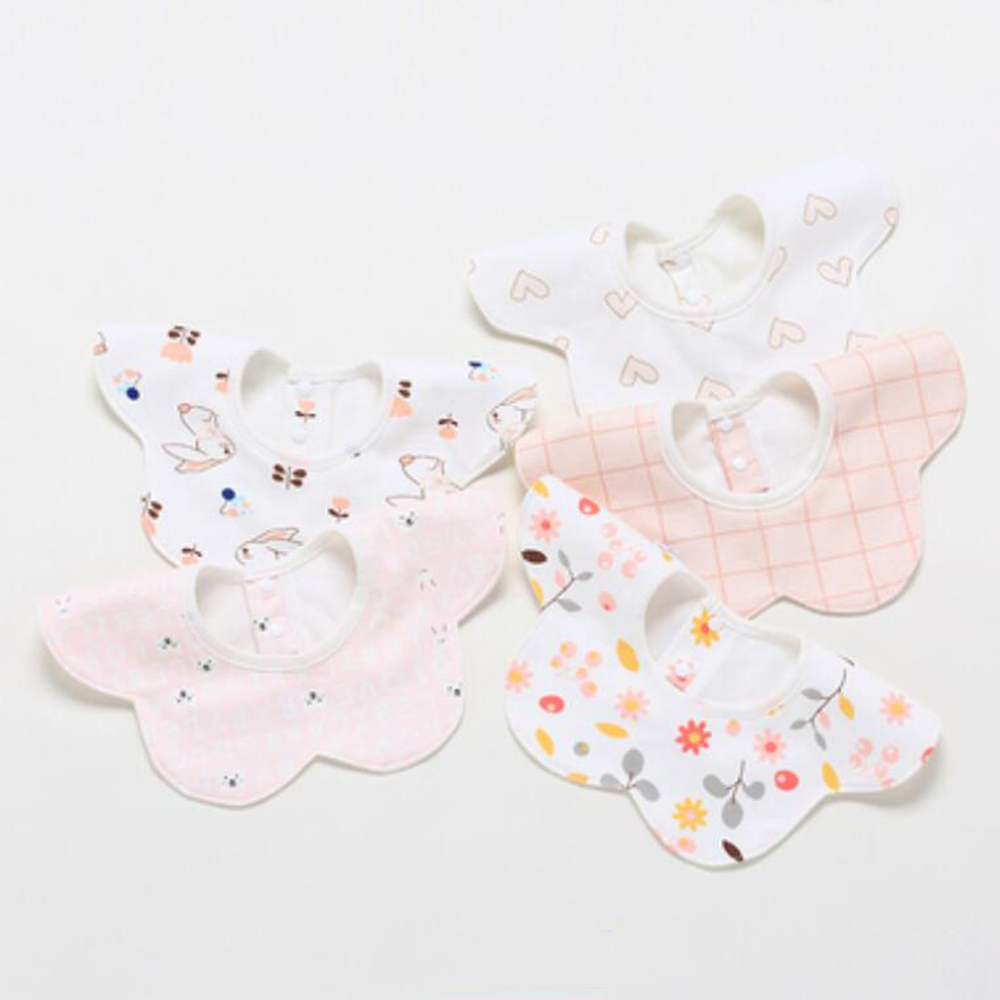 5Pcs/Lot Baby Bibs Waterproof  - Baby Food Apron review and price