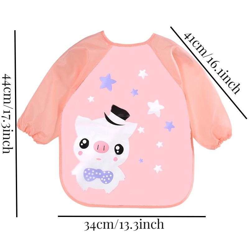 Waterproof EVA Full Sleeve Bab - Baby Food Apron review and price