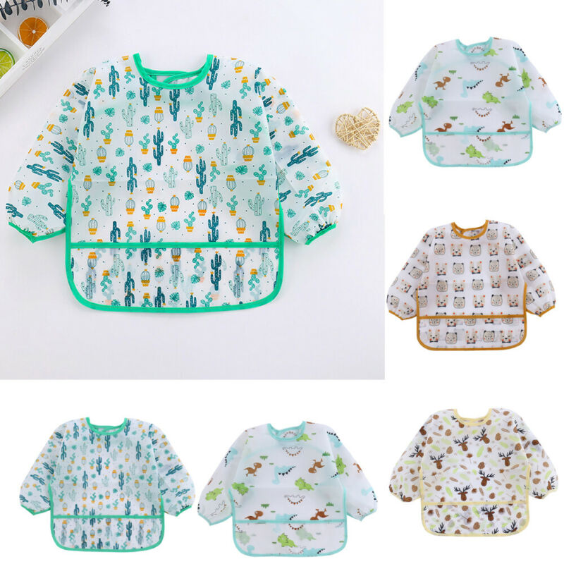 Baby Bibs New Cute Children Ba - Baby Food Apron review and price