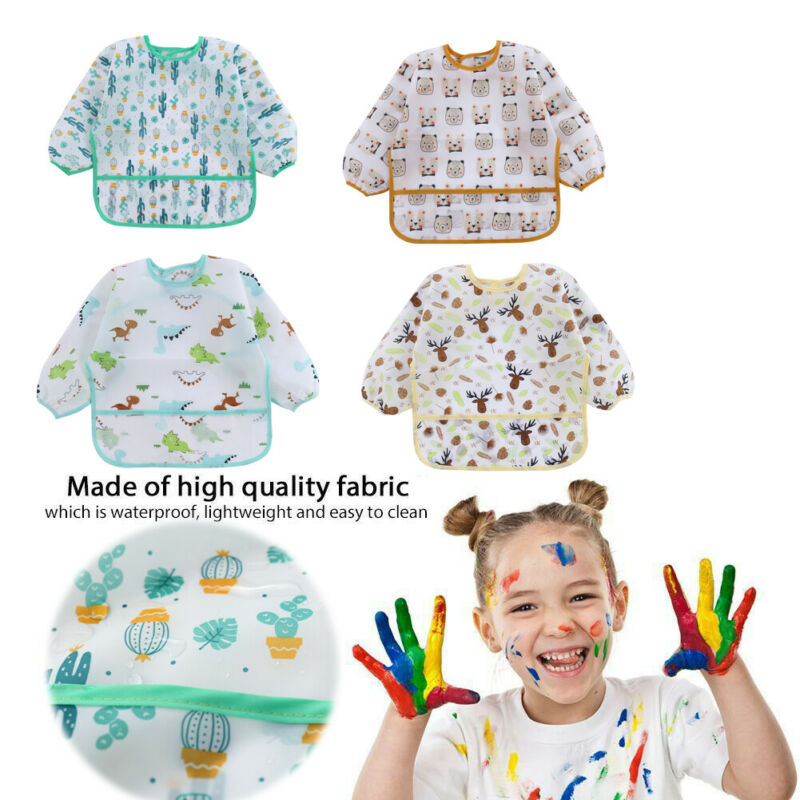 Baby Bibs New Cute Children Ba - Baby Food Apron review and price