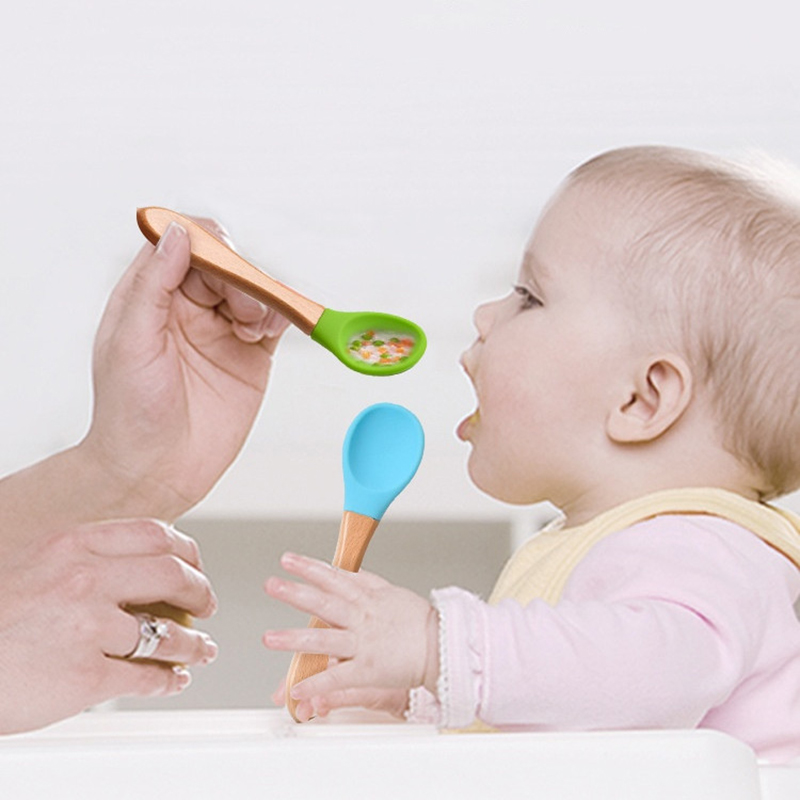 2Pcs/Set Baby Silicone Spoon F - Baby Food Utensils Set review and price