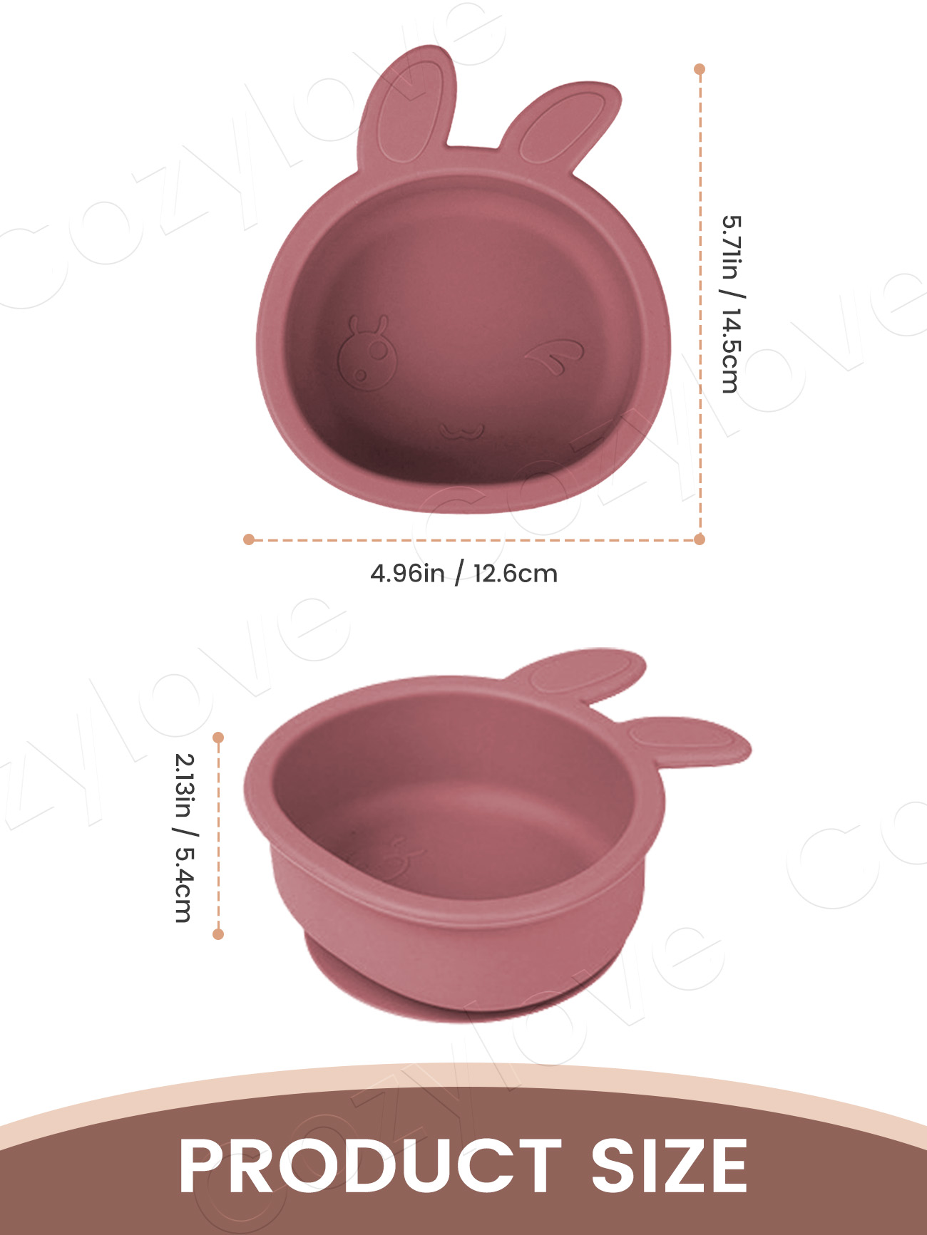 Cute Bunny Ear Silicone Baby S - Baby Food For 6 Months review and price
